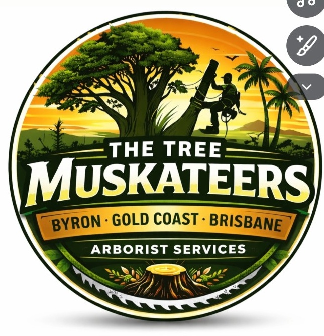 The Tree Muskateers Arborist Services logo